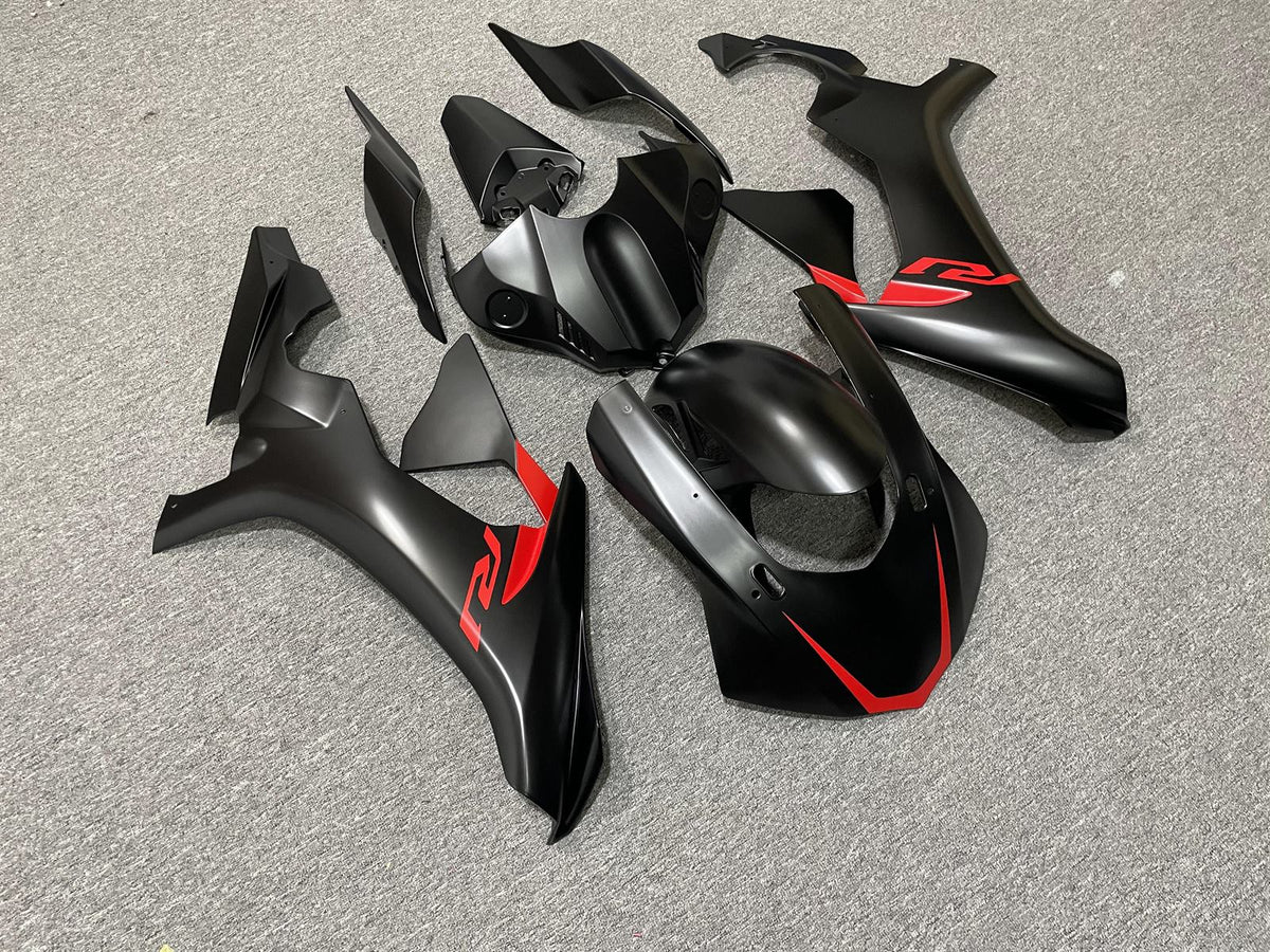 YAMAHA YZF R1 15-19 Fairing Kit - Gloss Black & Red Line