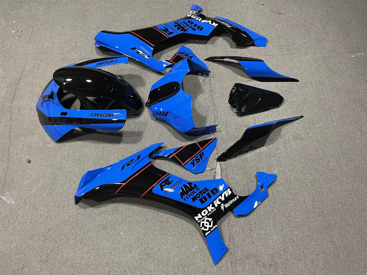 YAMAHA YZF R1 15-19 Fairing Kit - Blue & Black Race