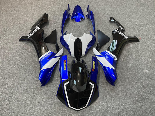 YAMAHA YZF R1 15-19 Fairing Kit - Blue White & Black Race