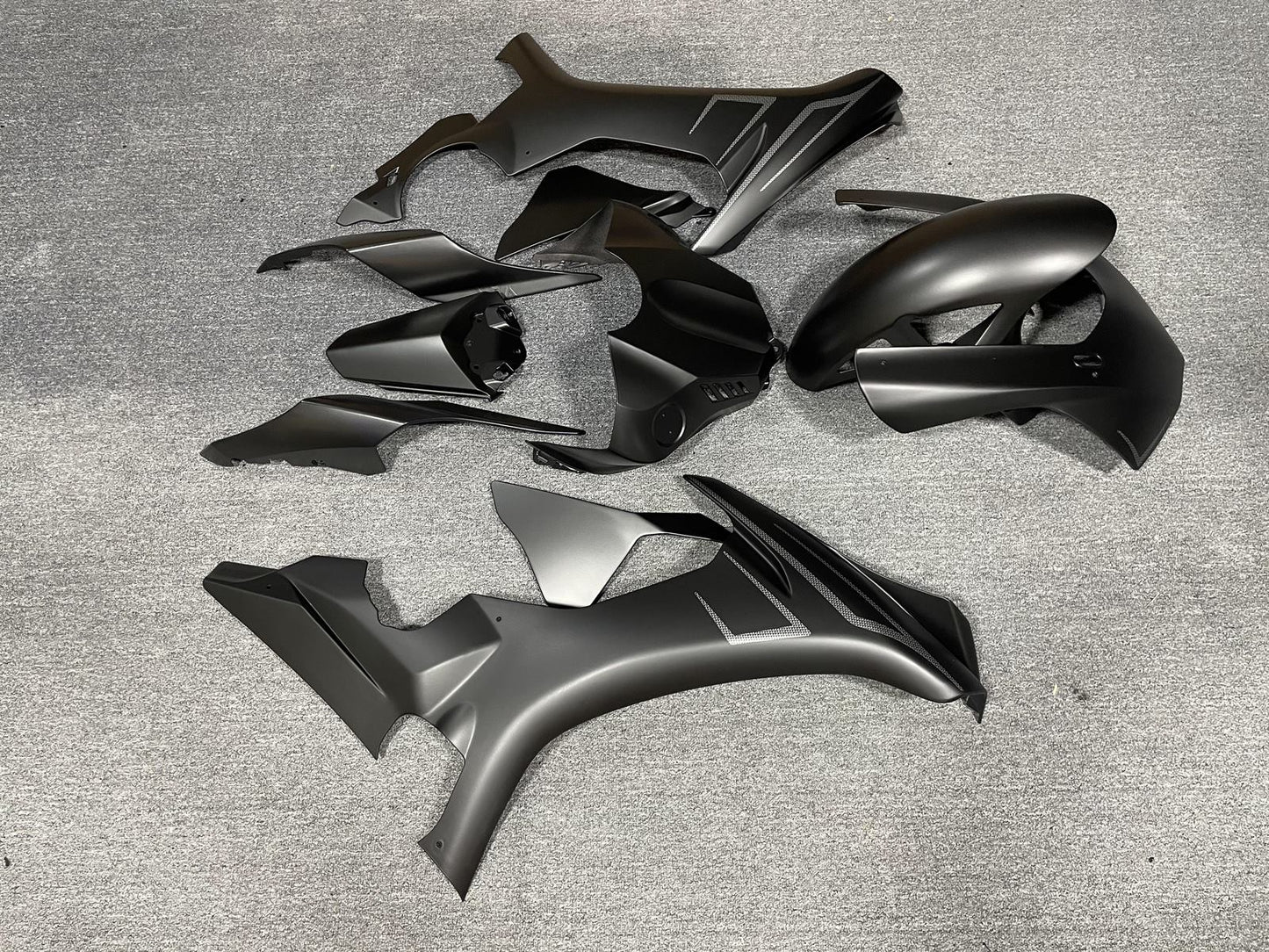 YAMAHA YZF R1 15-19 Fairing Kit - Matte Grey