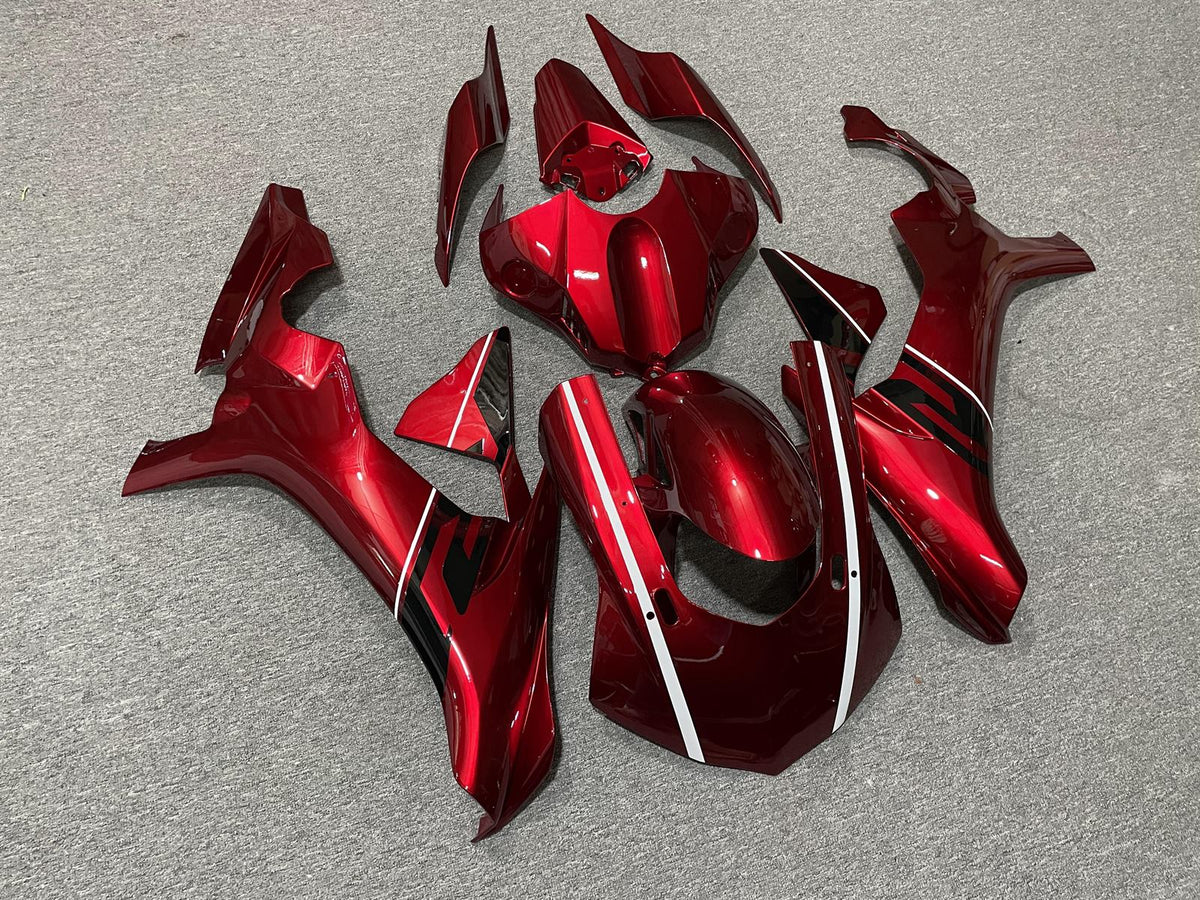 YAMAHA YZF R1 15-19 Fairing Kit - Candy Red & White