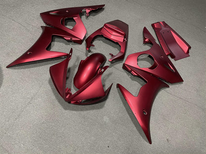 YAMAHA YZF R6 03-04 Fairing Kit - Matte Burgundy