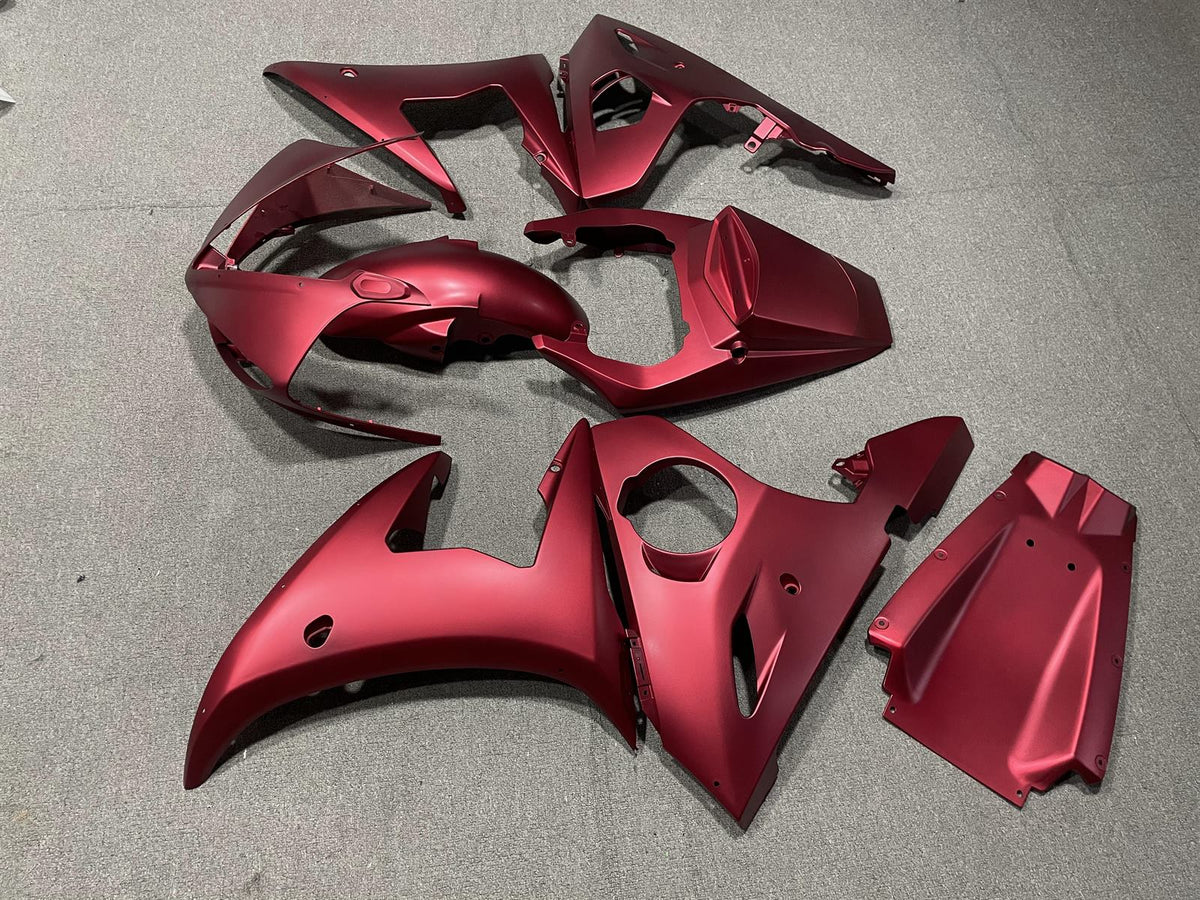 YAMAHA YZF R6 03-04 Fairing Kit - Matte Burgundy