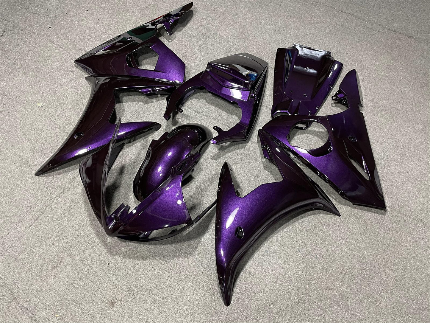 YAMAHA YZF R6 03-04 Fairing Kit - Deep Purple
