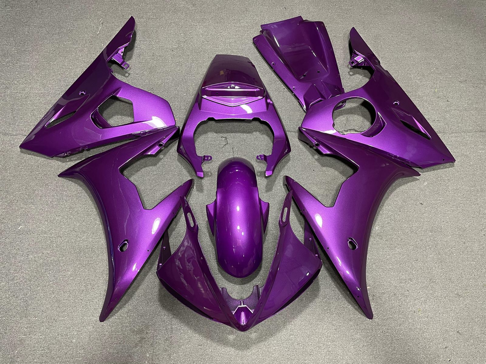 YAMAHA YZF R6 03-04 Fairing Kit - Purple Metallic