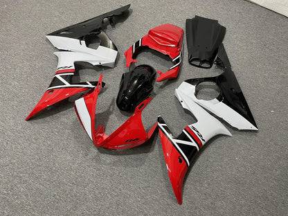 YAMAHA YZF R6 03-04 Fairing Kit - Red White & Black Race