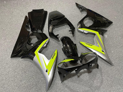 YAMAHA YZF R6 03-04 Fairing Kit - Black & Fluoro Yellow
