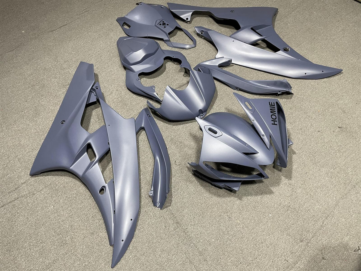 YAMAHA YZF R6 06-07 Fairing Kit - Matte Silver