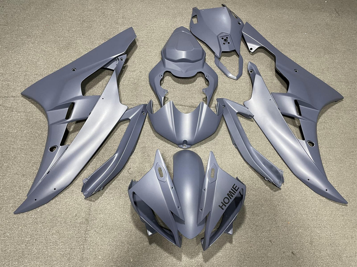 YAMAHA YZF R6 06-07 Fairing Kit - Matte Silver