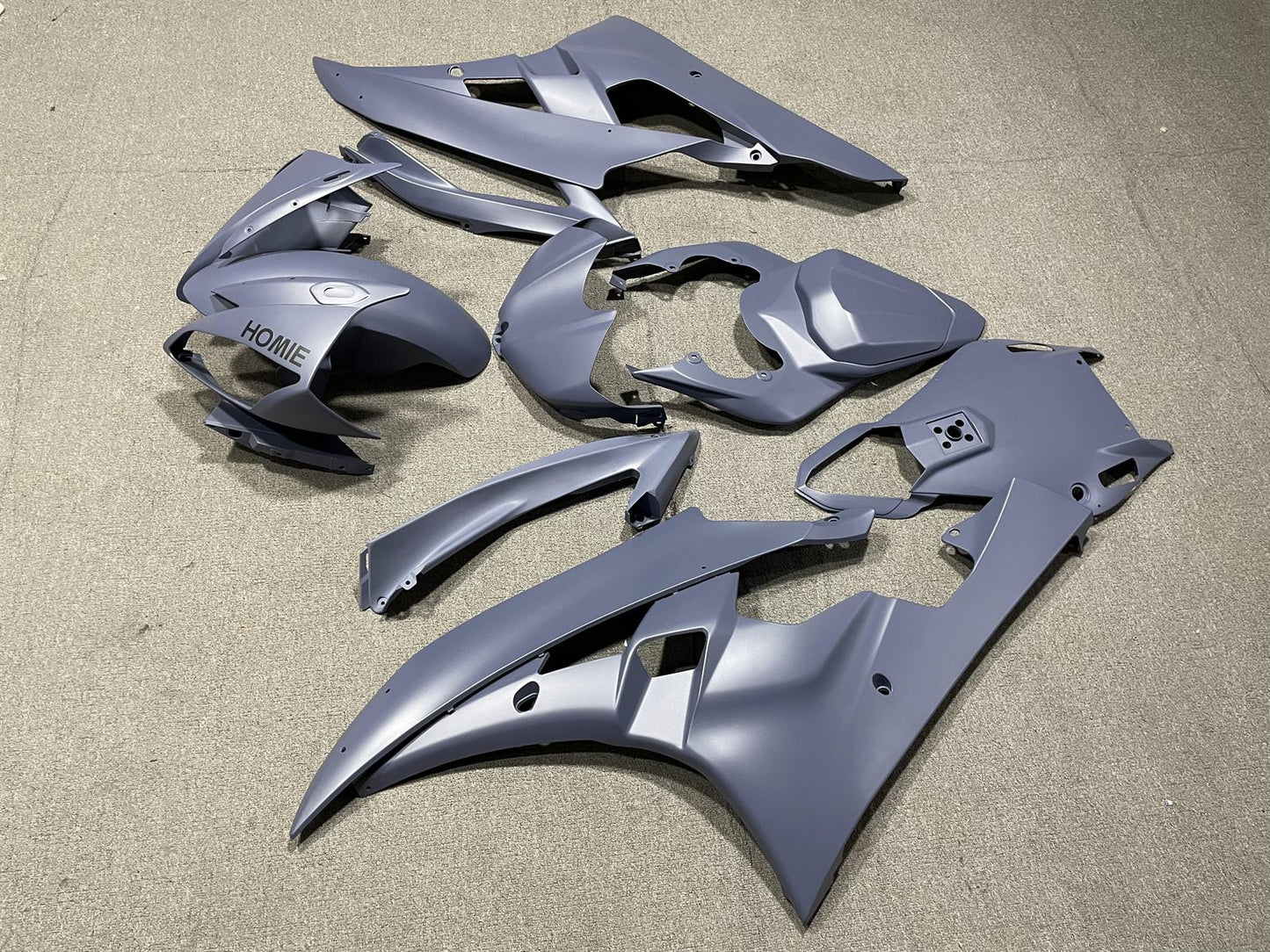 YAMAHA YZF R6 06-07 Fairing Kit - Matte Silver