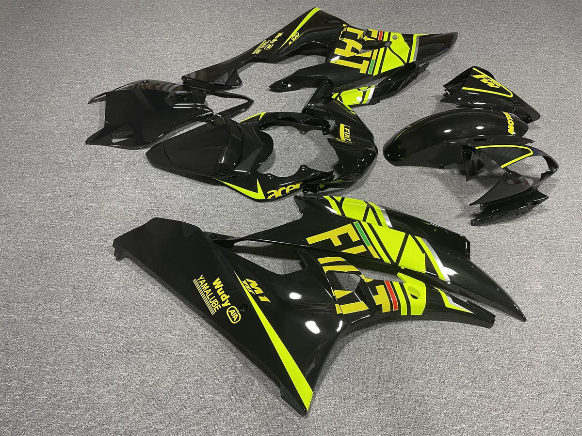 YAMAHA YZF R6 06-07 Fairing Kit - Yellow & Black Sponsor Livery