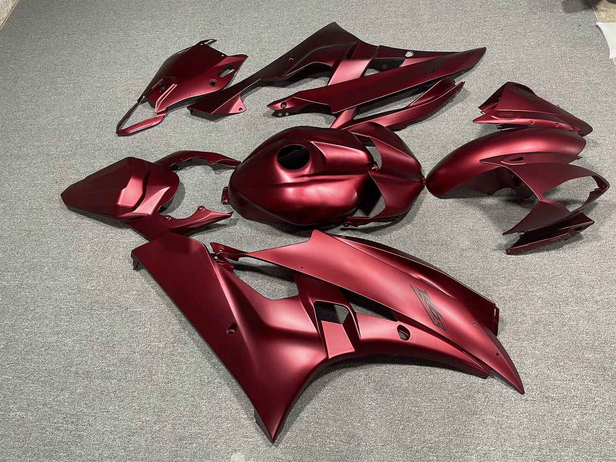YAMAHA YZF R6 06-07 Fairing Kit - Matte Burgundy