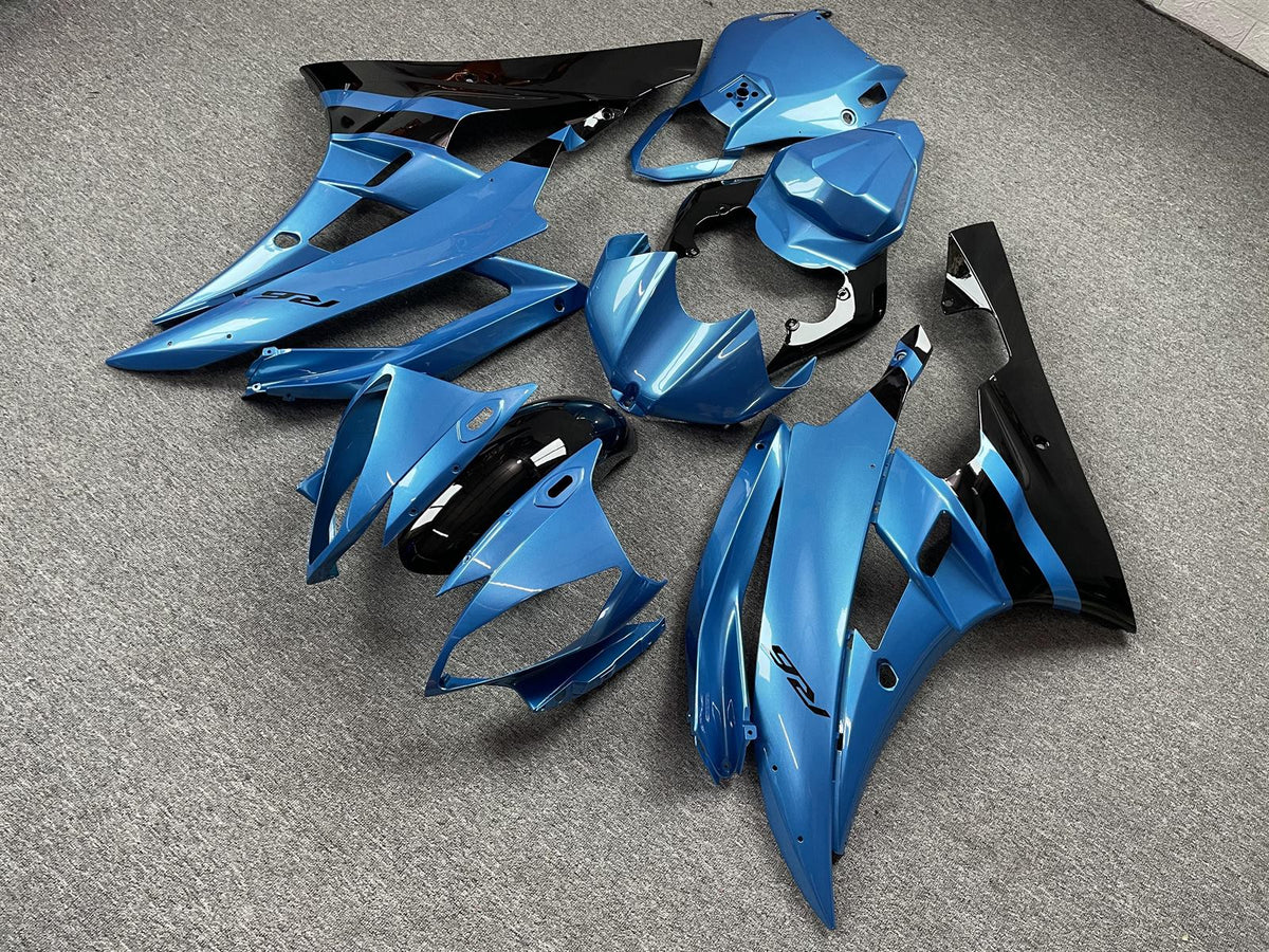 YAMAHA YZF R6 06-07 Fairing Kit - Sky Blue & Black