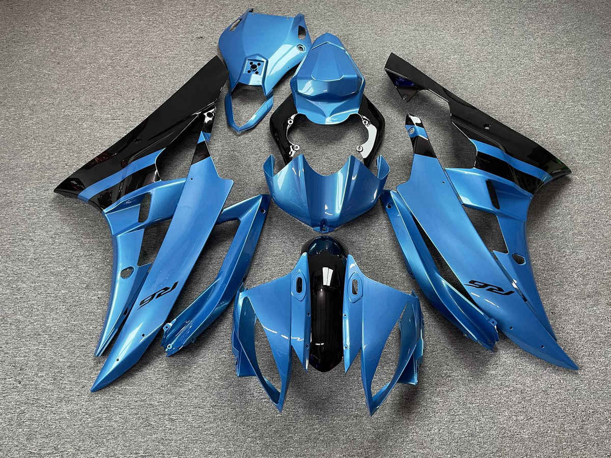 YAMAHA YZF R6 06-07 Fairing Kit - Sky Blue & Black