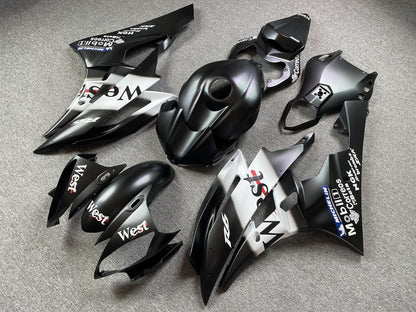 YAMAHA YZF R6 06-07 Fairing Kit - Black & White Sponsor Livery