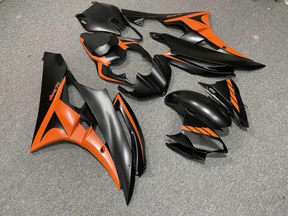 YAMAHA YZF R6 06-07 Fairing Kit - Orange & Black