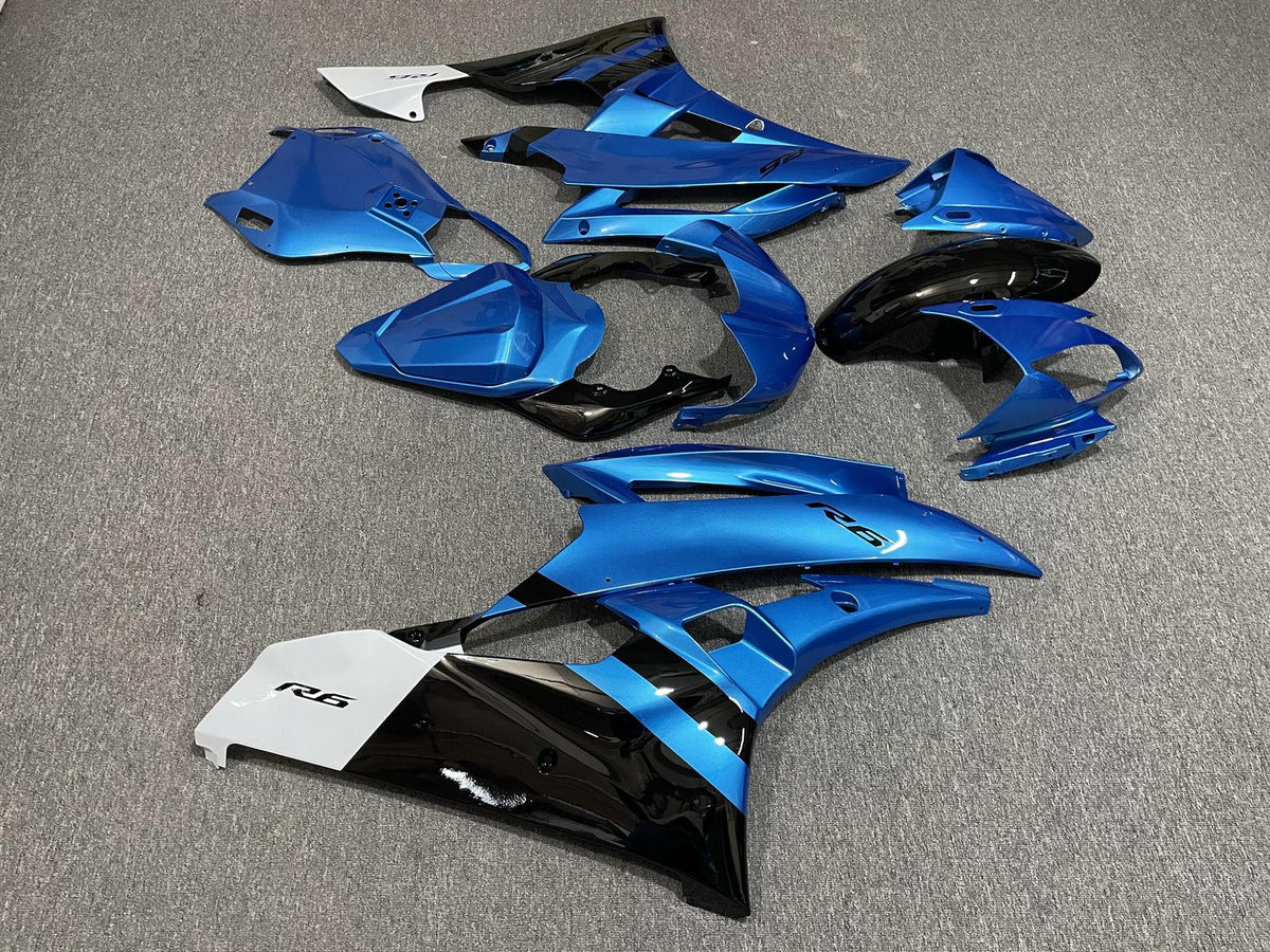 YAMAHA YZF R6 06-07 Fairing Kit - Blue & Grey