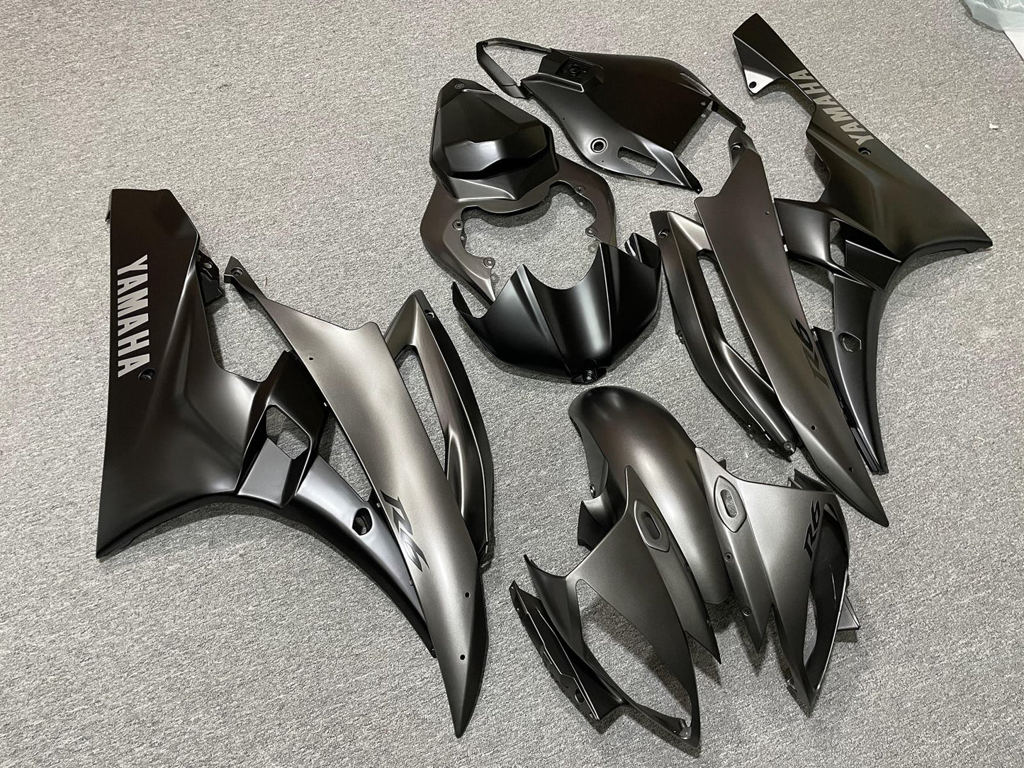 YAMAHA YZF R6 06-07 Fairing Kit - Matte Grey & Black