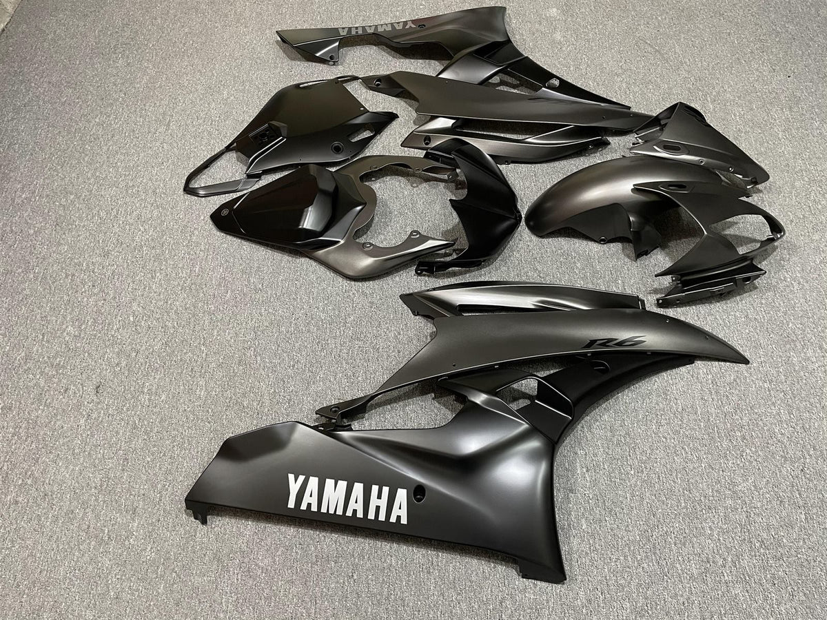 YAMAHA YZF R6 06-07 Fairing Kit - Matte Grey & Black