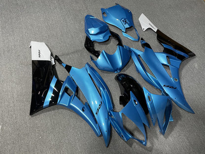 YAMAHA YZF R6 06-07 Fairing Kit - Sky Blue & Black Race
