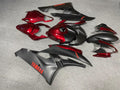 Yamaha YZF-R6 06-07 Fairing Kit - Candy Red & Matte Grey Two-Tone