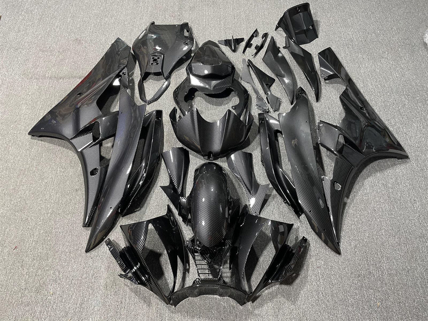 YAMAHA YZF R6 06-07 Fairing Kit - Matte Black
