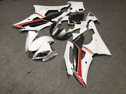 YAMAHA YZF R6 08-16 Fairing Kit - White Red & Black