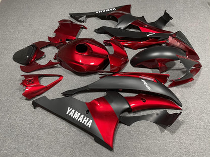 YAMAHA YZF R6 08-16 Fairing Kit - Candy Red & Matte Grey