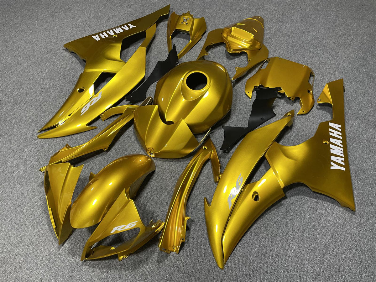 YAMAHA YZF R6 08-16 Fairing Kit - Gold