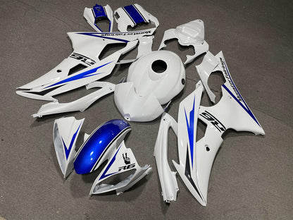 YAMAHA YZF R6 08-16 Fairing Kit - White & Blue Race