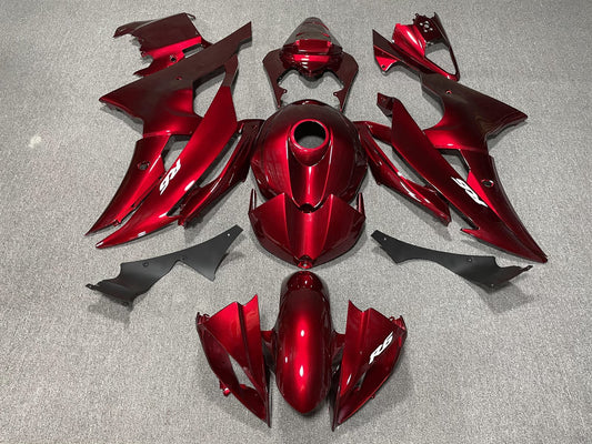 YAMAHA YZF R6 08-16 Fairing Kit - Candy Red & Black