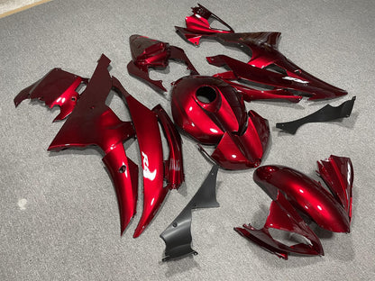 YAMAHA YZF R6 08-16 Fairing Kit - Candy Red & Black