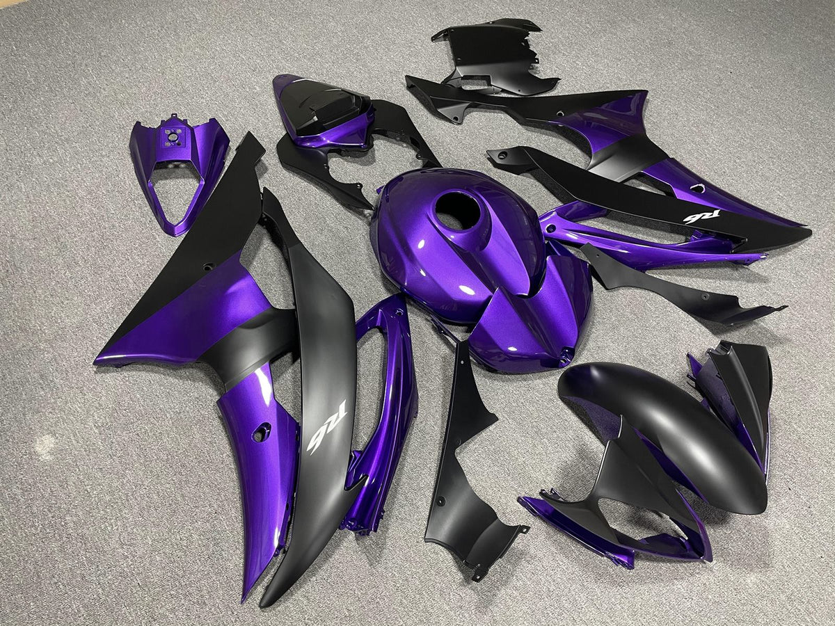 YAMAHA YZF R6 08-16 Fairing Kit - Purple & Grey