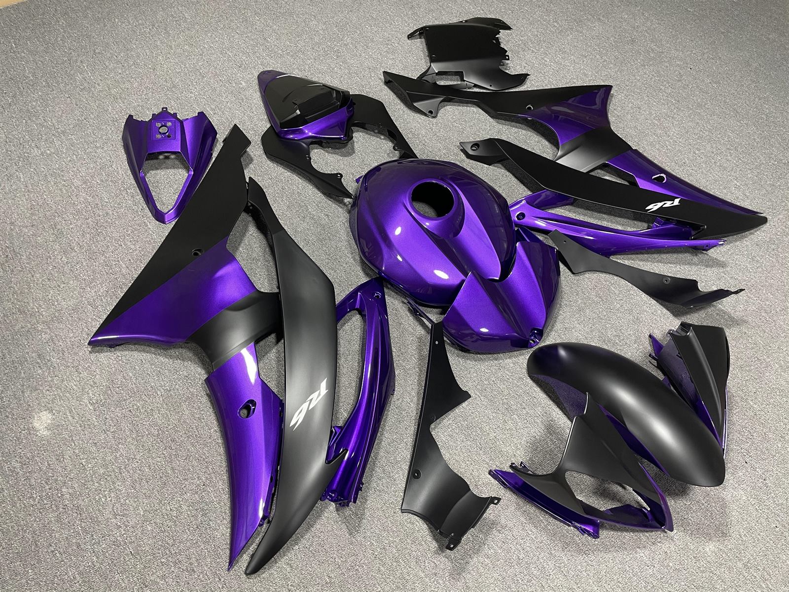 YAMAHA YZF R6 08-16 Fairing Kit - Purple & Grey