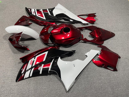 YAMAHA YZF R6 08-16 Fairing Kit - Candy Red White & Black