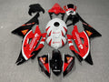 Yamaha YZF-R6 08-16 Fairing Kit - Red White & Black Sponsor Livery