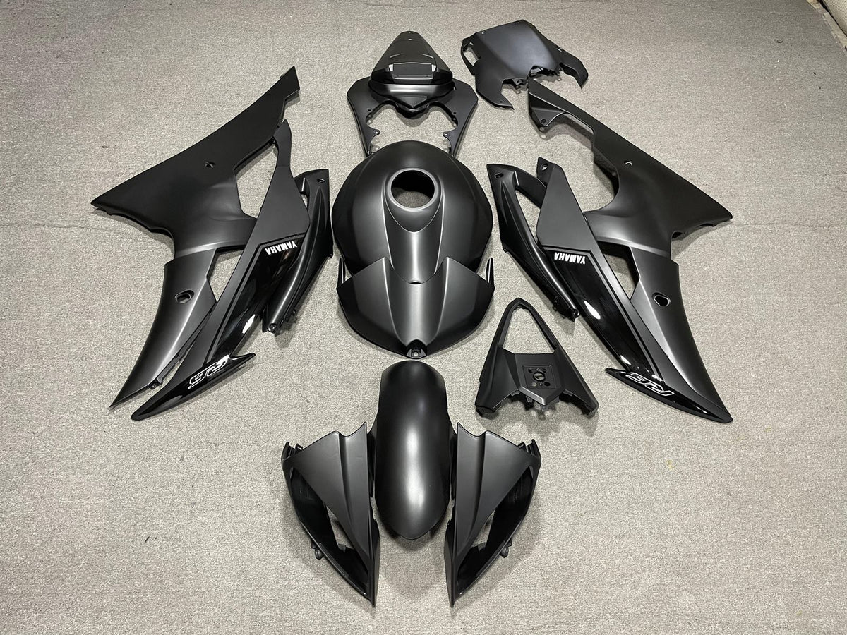 YAMAHA YZF R6 08-16 Fairing Kit - Matte Black & Grey
