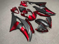 Yamaha YZF-R6 08-16 Fairing Kit - Candy Red & Matte Grey Two-Tone