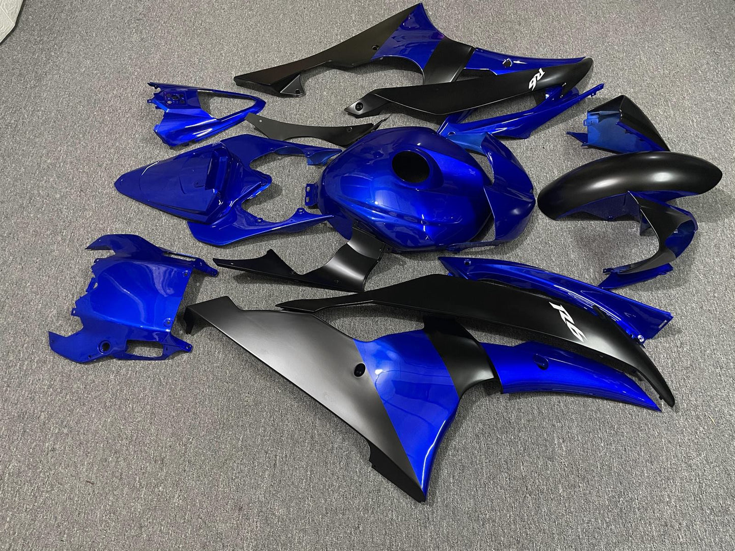 YAMAHA YZF R6 08-16 Fairing Kit - Blue & Silver
