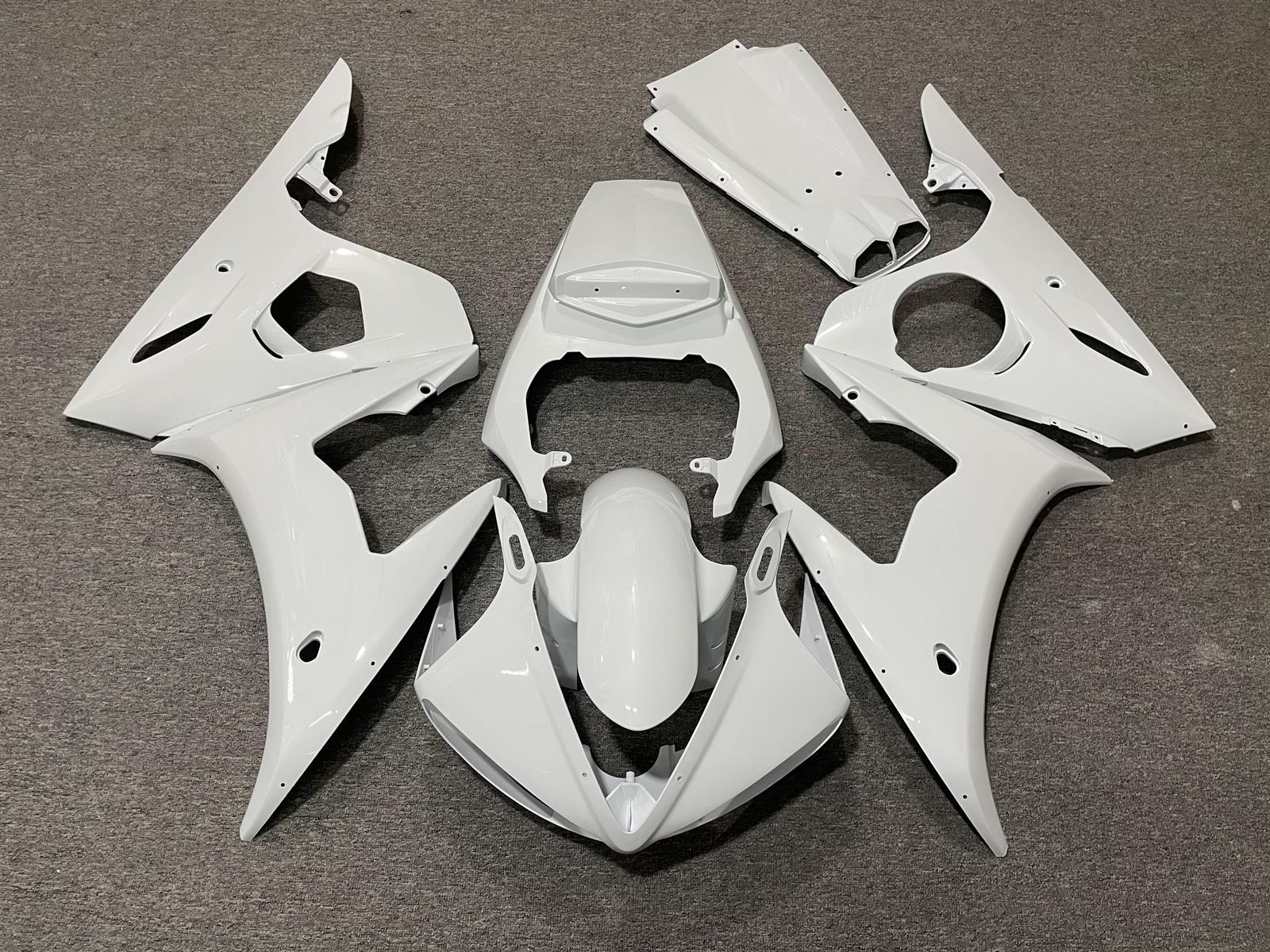 YAMAHA YZF R6 2005 Fairing Kit - Gloss White
