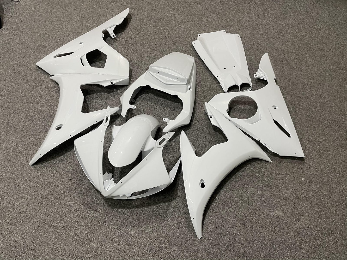 YAMAHA YZF R6 2005 Fairing Kit - Gloss White