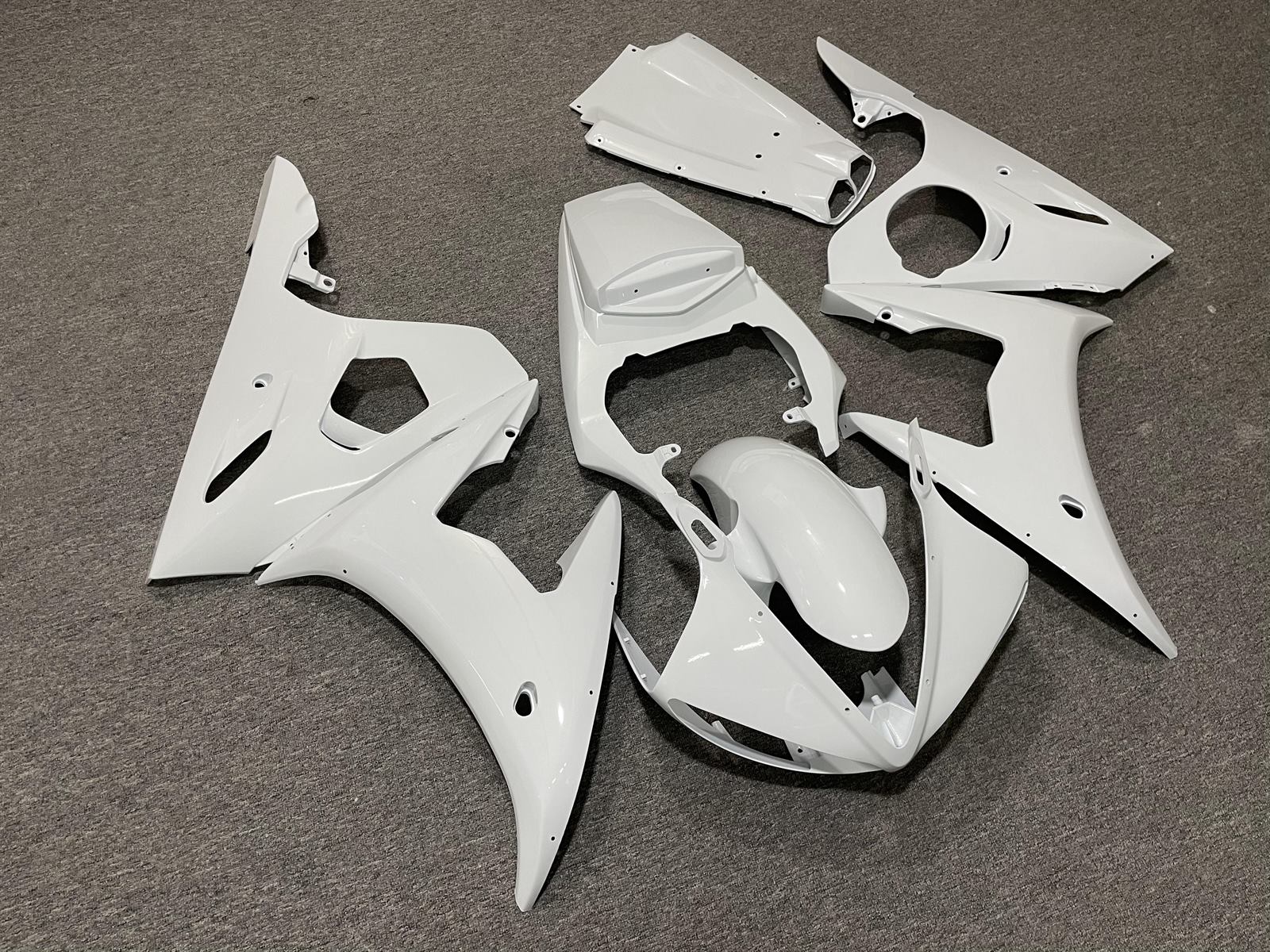 YAMAHA YZF R6 2005 Fairing Kit - Gloss White