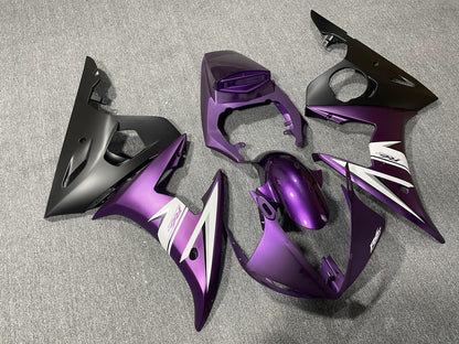 YAMAHA YZF R6 2005 Fairing Kit - Purple & Black