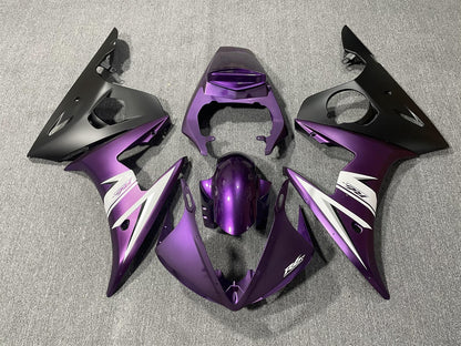 YAMAHA YZF R6 2005 Fairing Kit - Purple & Black