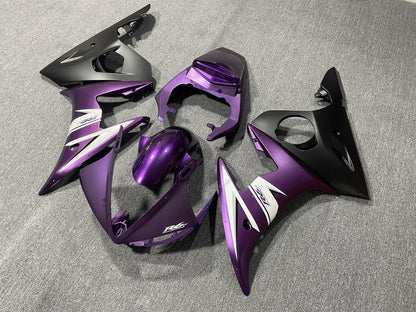 YAMAHA YZF R6 2005 Fairing Kit - Purple & Black