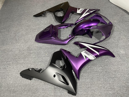 YAMAHA YZF R6 2005 Fairing Kit - Purple & Black