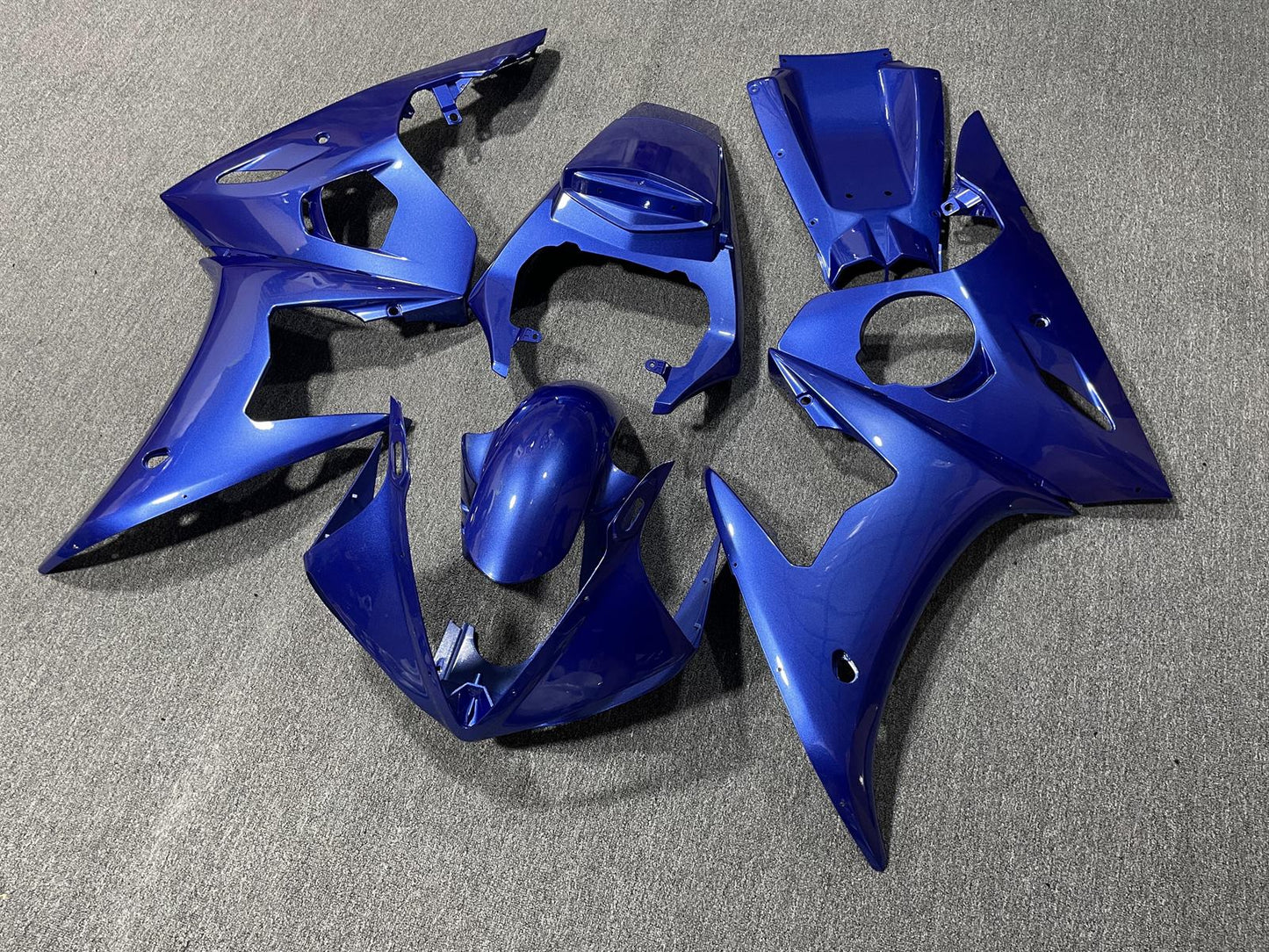 YAMAHA YZF R6 2005 Fairing Kit - Metallic Blue