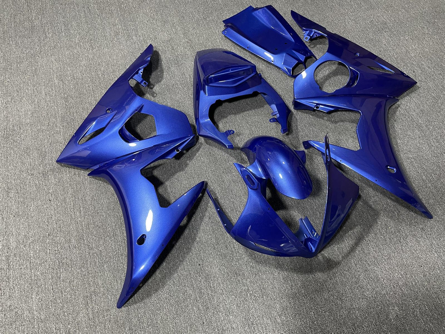 YAMAHA YZF R6 2005 Fairing Kit - Metallic Blue