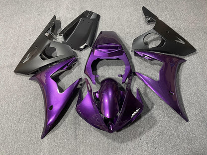 YAMAHA YZF R6 2005 Fairing Kit - Deep Purple & Matte Black