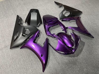 YAMAHA YZF R6 2005 Fairing Kit - Deep Purple & Matte Black